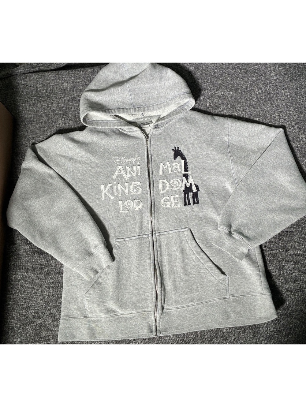 Disney Disneyland Animal Kingdom Lodge Zip Up Jacket Classic Hoodie California